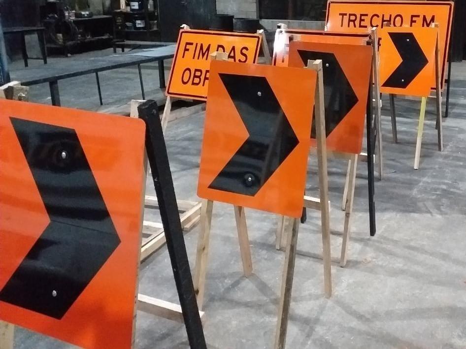 Sinalização de Obras